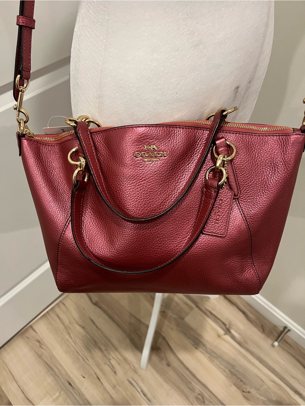 NWT Coach Kelsey Satchel